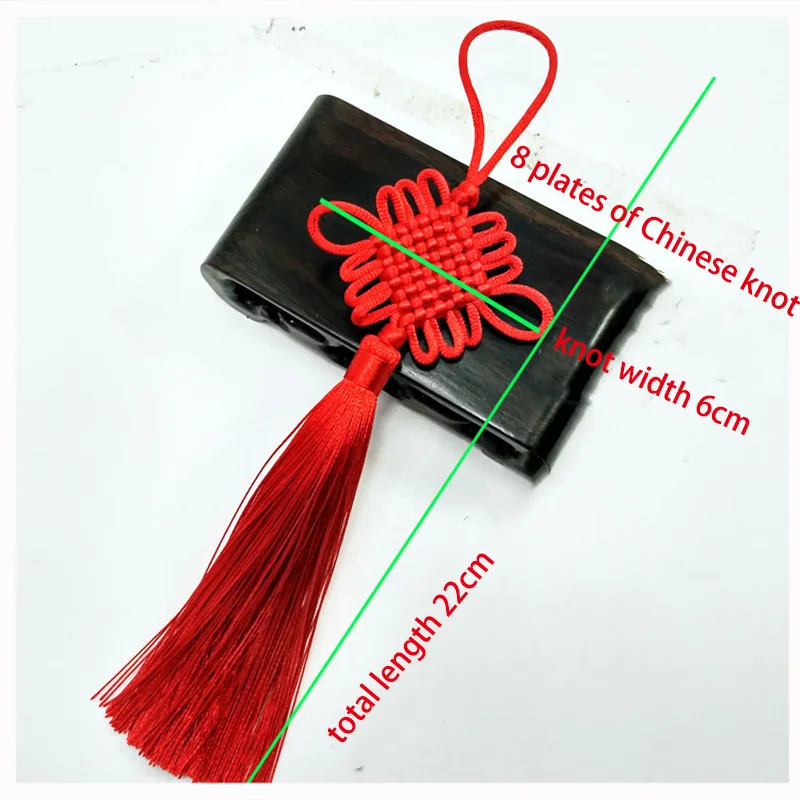 6 plate-24 plate pure handicraft knitting Chinese knot tassels fringe tassel trim decorative pendant for home decoration | Дом и сад