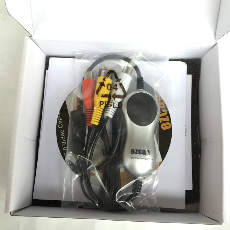 USB Video audio capture Конвертер для Windows XP VISTA 7/8/10 32/64 бит профессиональное программное