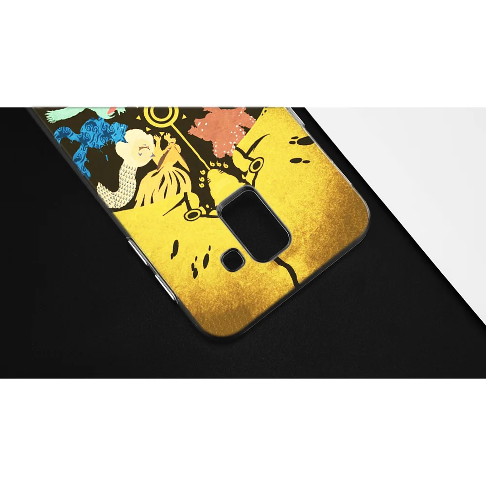 Героя аниме «Наруто Аниме темные мультфильм чехол для samsung Galaxy Note 8 9 J4 J6 J8 A6 A8 A7 A9 Star Lite S8 S9 плюс чехол Coque чехол