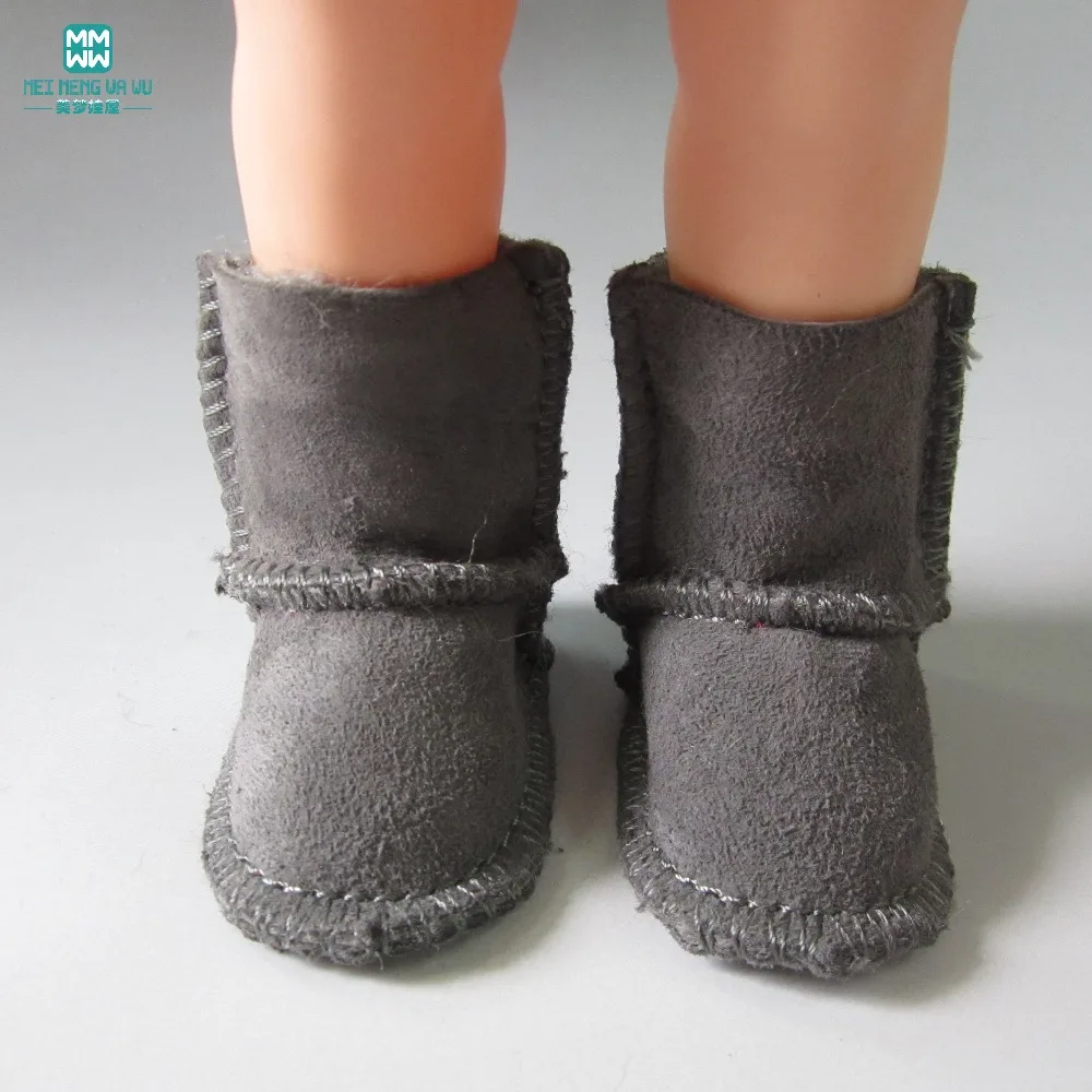 1 пара обувь для кукол 7 см высокие зимние ботинки Cinderell gilr и 1/4 аксессуары bjd|doll