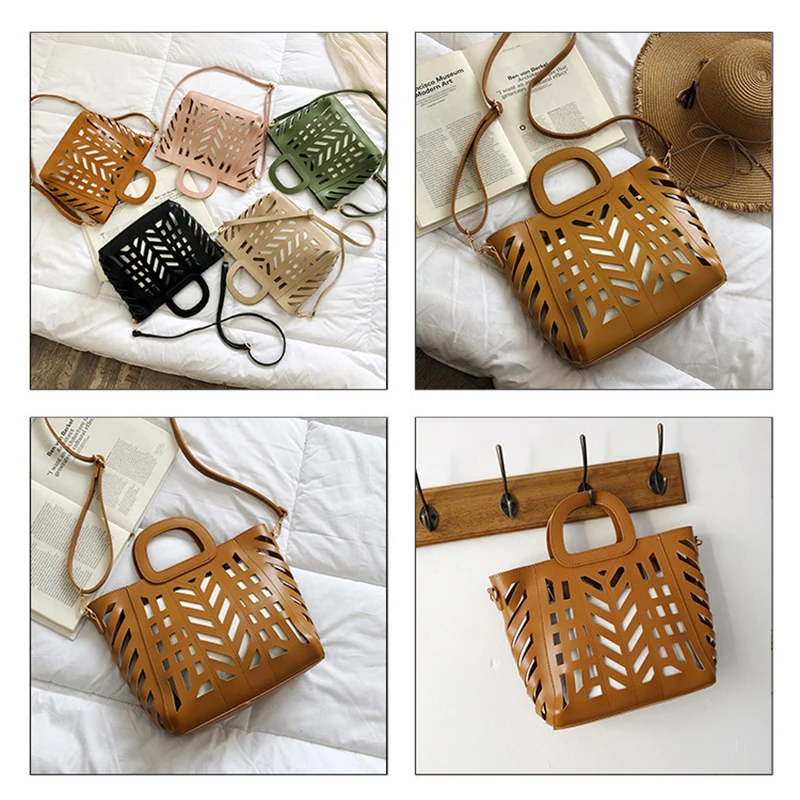 Ажурная дамская сумочка Ansloth качественная сумка через плечо из искусственной