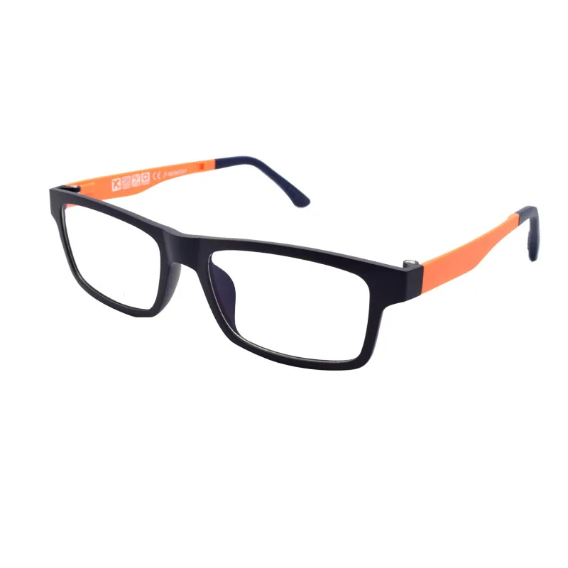 Full Frame Male and Female myopia Glasses Magnet Clip Small Size Eyeglasses 50 Sand Black Polarizing Sunglasses JKK104