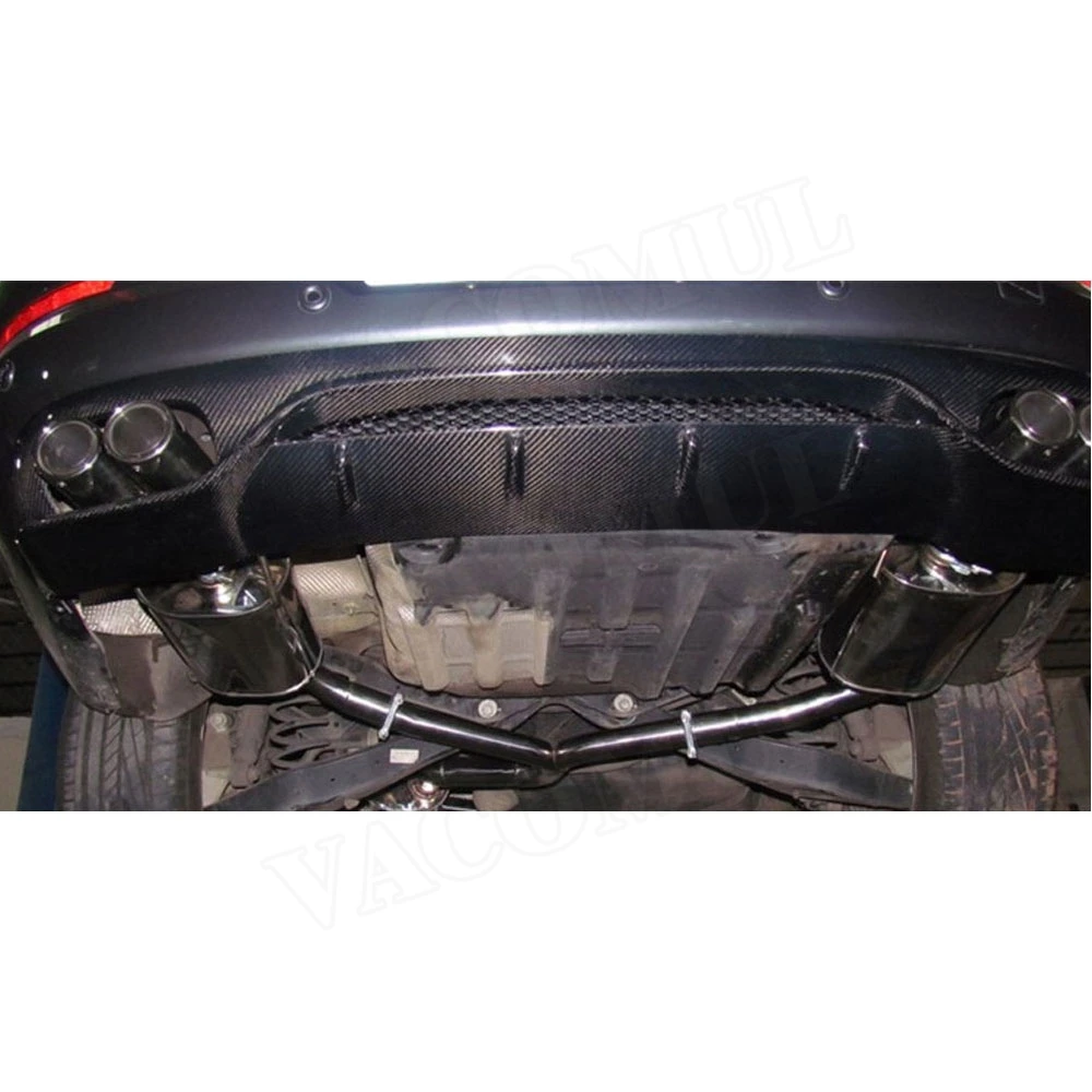 Задний спойлер диффузора для Volkswagen Passat CC VW 2010-2014 молдинг из углеродного волокна