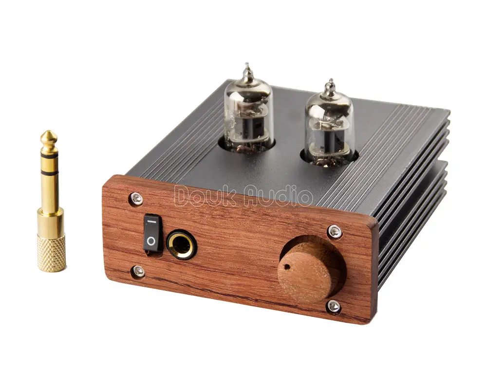 Douk аудио мини Одноконтурный усилитель для наушников класса A 6J1 Hi Fi стерео