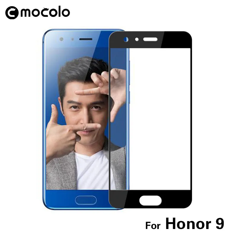 Huawei honor 9 закаленное стекло Оригинал Mocolo для защитная пленка полное покрытие |
