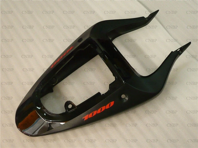 GSX R 600 750 1000 2000 2003 K12 Abs обтекатель 01 00 черный набор для всего тела|Пластиковые и