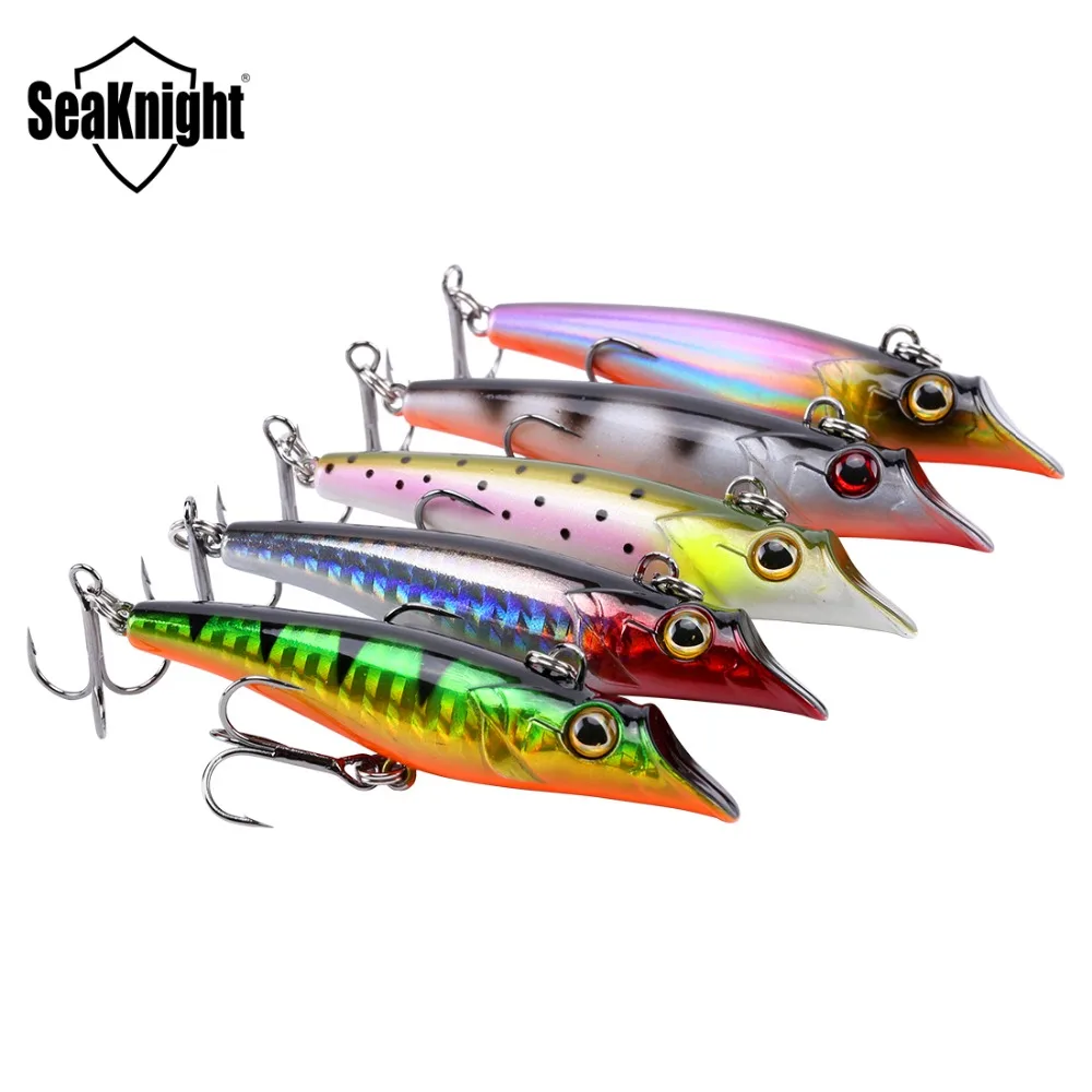 SeaKnight SK015 1 шт. жесткие рыболовные приманки 19 г 75 мм большой рот карандаш оседающая