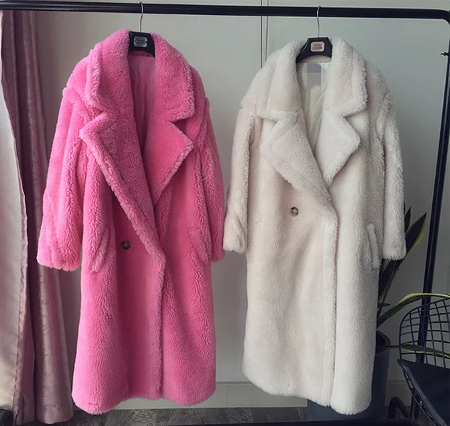 2018 натуральный мех пальто Повседневное длинная парка зимняя куртка Для женщин