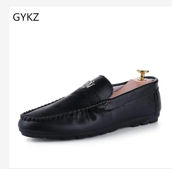 JINTOHO Big Size Men Genuine Leather Shoes Slip On Black Real Loafers Mens Moccasins Italian Designer | Обувь