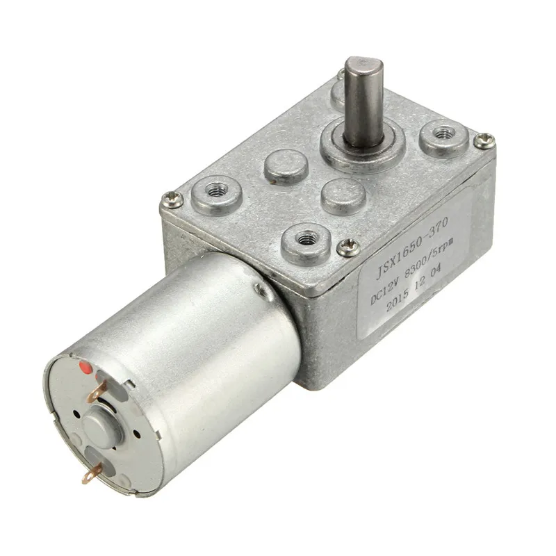 DC 12V редукторный мотор червь Реверсивный высокий крутящий момент турбо редуктор ed мотор 2-100 об./мин мини Электрический редуктор коробки передач