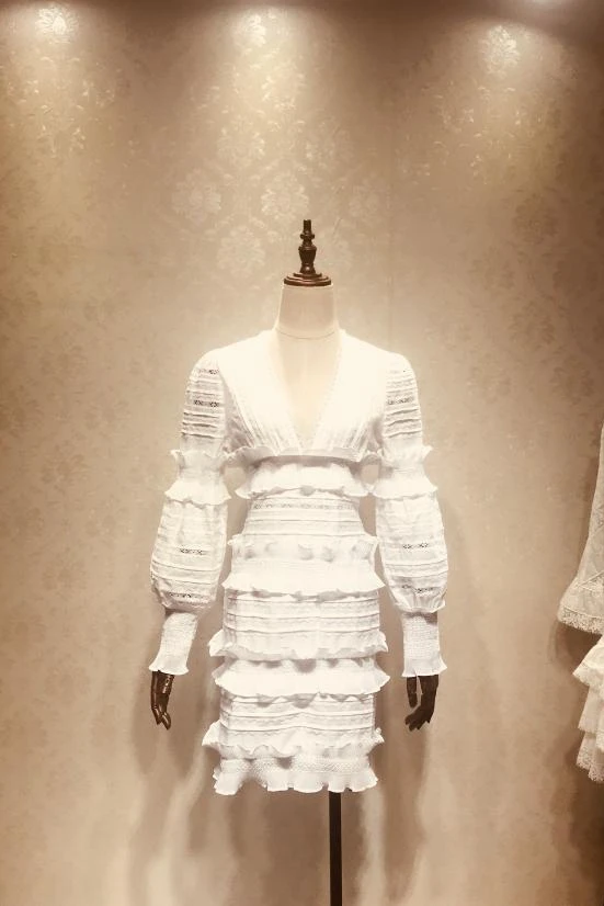 ZIM дизайнерское летнее женское платье сексуальное с глубоким v-образным вырезом