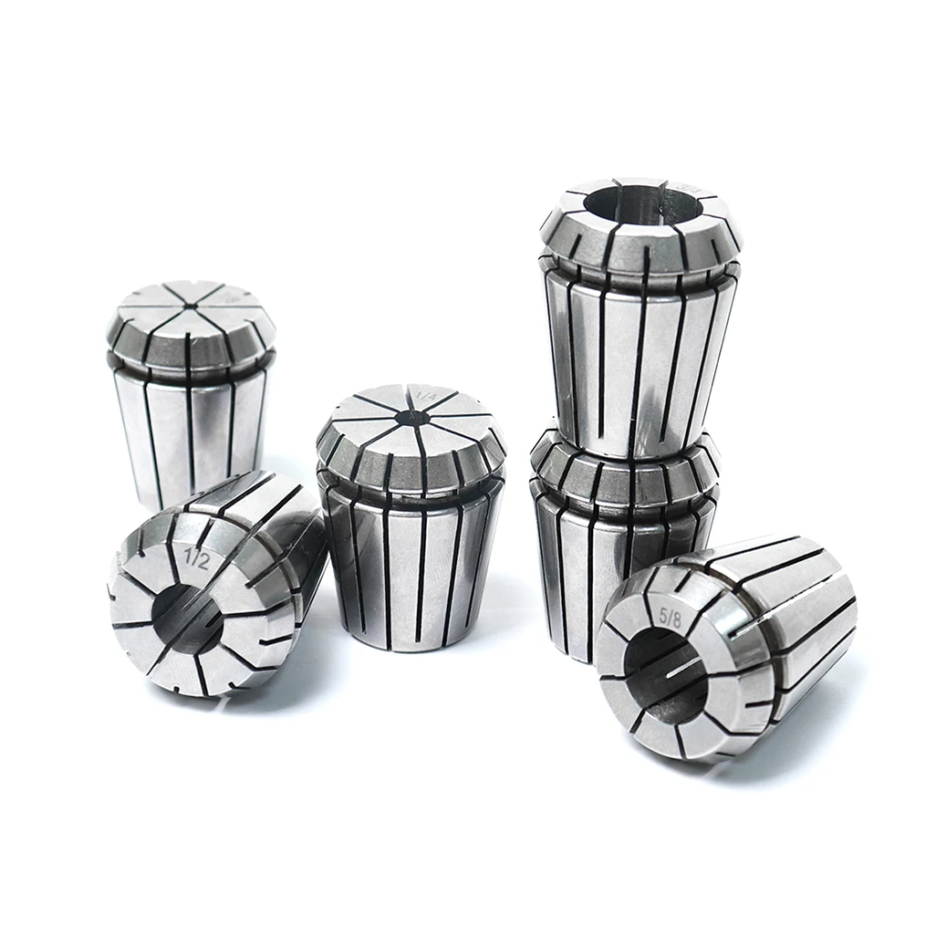 6 шт. в наборе патрон ER32 1/2 &quot1/4&quot 3/4 &quot1/8&quot 3/8 &quot5/8&quot прецизионный пружинный