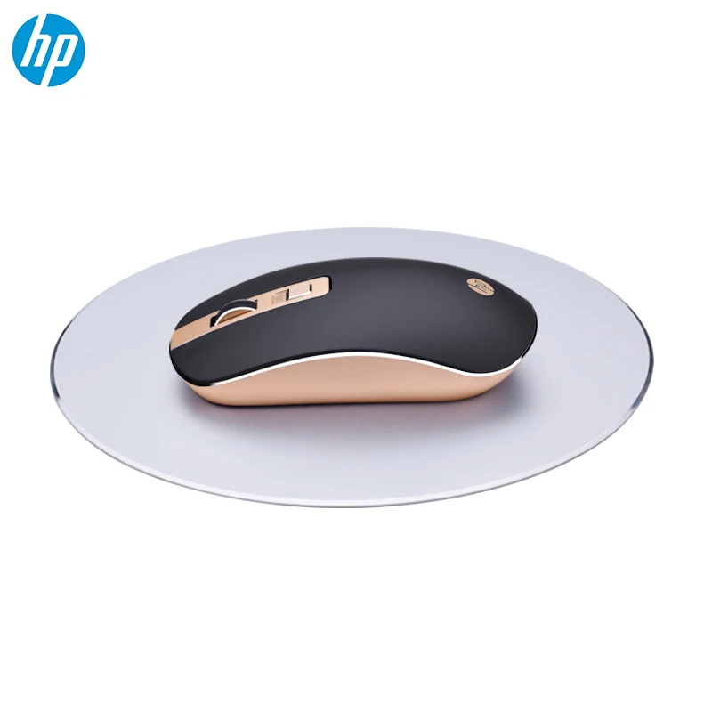 Беспроводная оптическая USB Мышь HP S4000 1600DPI 2 4 ГГц бесшумная мышь нано приемник для