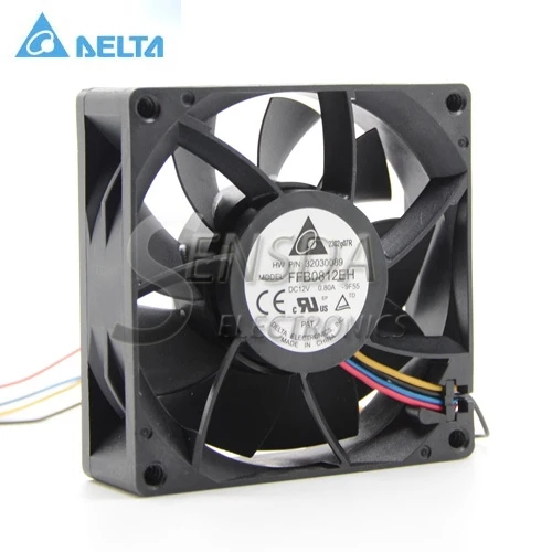 Для delta FFB0812EH 8025 80 мм 8 см DC 12V 0.80A violence PWM сервер инвертор Вентилятор охлаждения|cooling