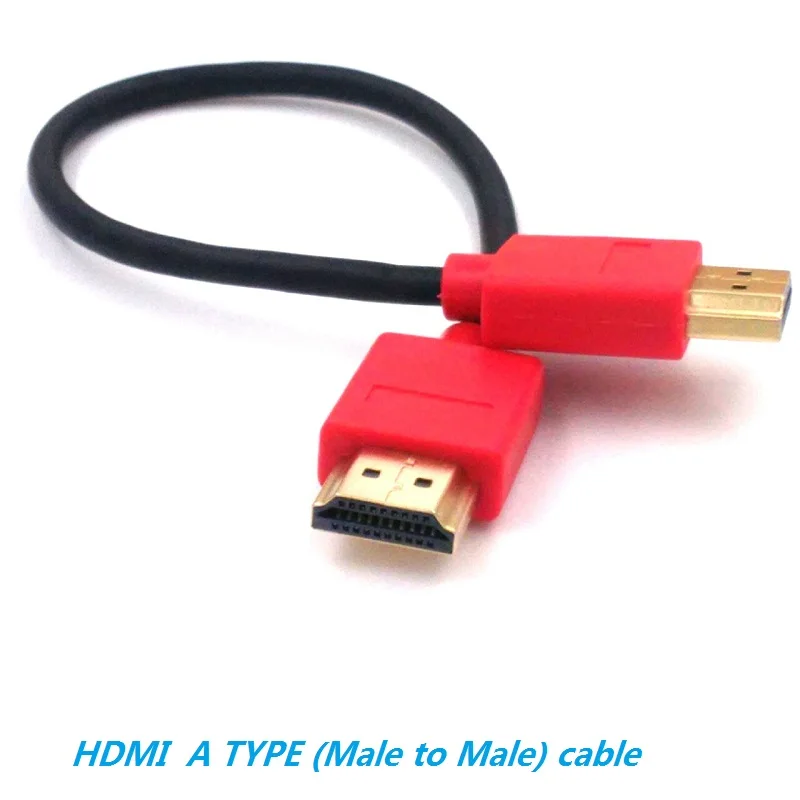 Оптовая продажа/Бесплатная доставка 500 шт./лот ультратонкий HDMI кабель v1.4
