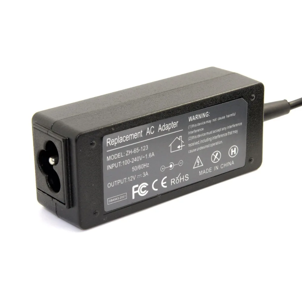 PW 141 Lenovo ThinkPad 10 плоский адаптер питания 12V 3A 36W|charger 3a|mouth |