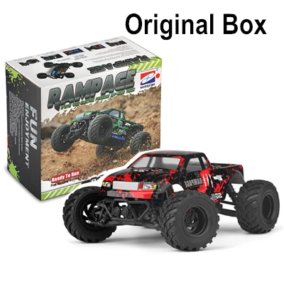 1:18 Bigfoot автомобили 50 км/ч RC автомобиль 4WD 2,4 ГГц пульт дистанционного управления грузовики высокое качество восхождение внедорожный грузовик верхний уровень Игрушки транспортные средства - Цвет: 6533YH-R