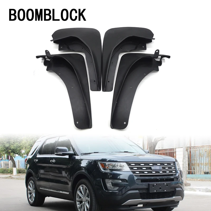 Брызговики BOOMBLOCK для Ford Explorer 2011 2012 2013 2014 2016 2017 4 шт.|mudguard ford|car fenderaccessories for car |