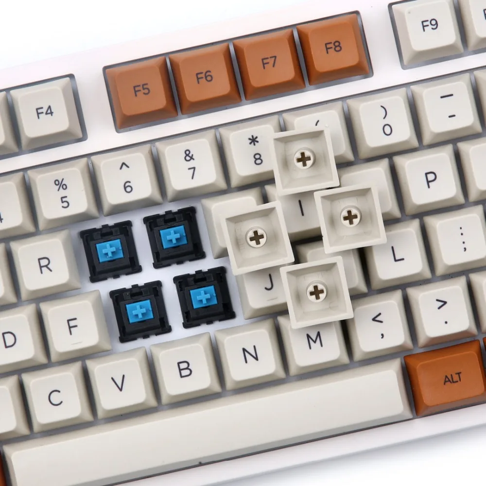 Xda profile 165 клавиш pbt materila совместим с механической клавиатурой cherry mx | Компьютеры и