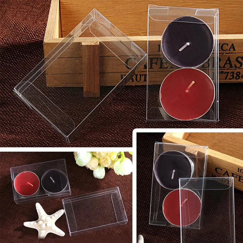 200pcs 3x8x10 Jewelry Gift Box Clear Boxes Plastic Transparent Storage Pvc Package Display Boxen For Wed/christmas | Украшения и