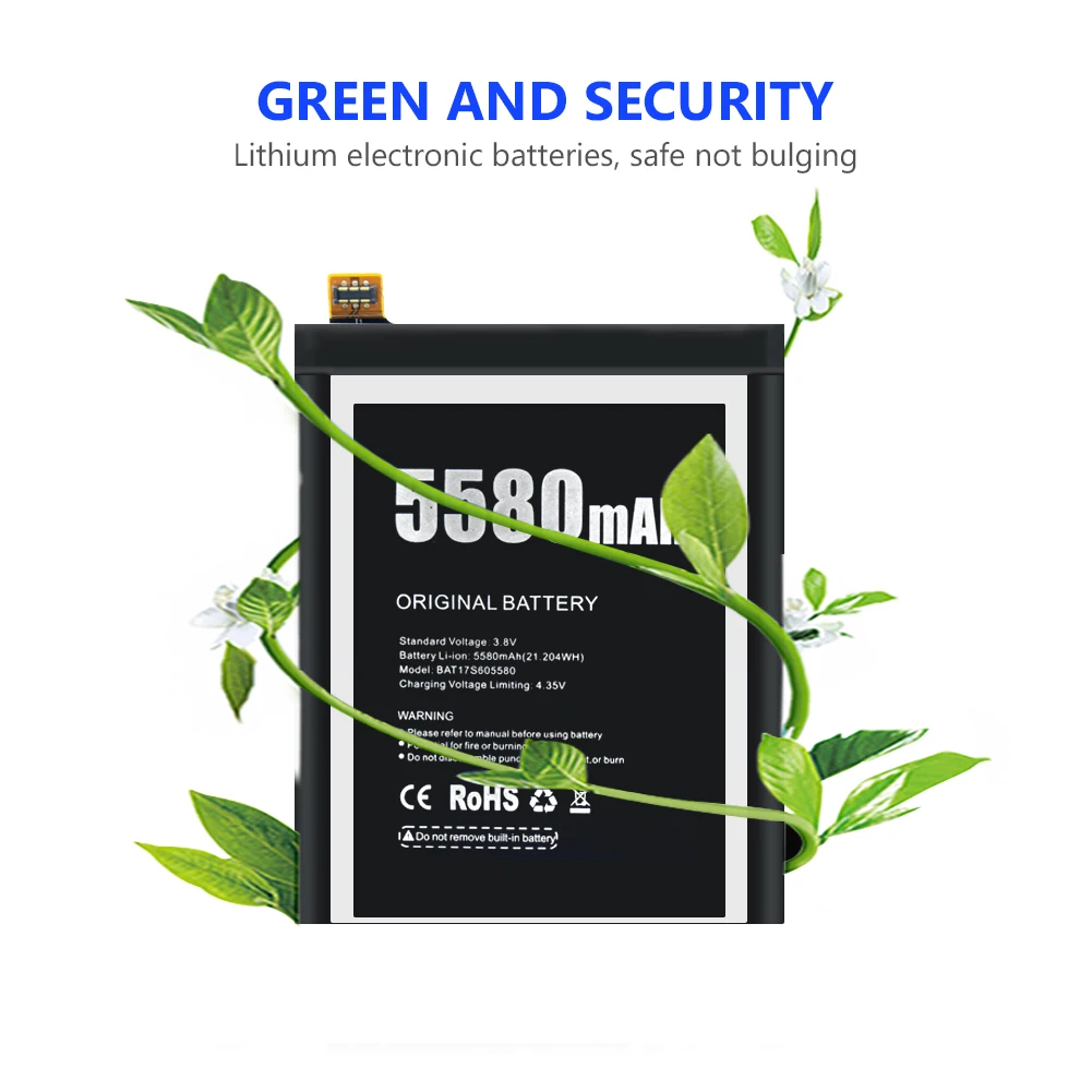 Высокое качество 5580mAh BAT17S605580 мобильный телефон замена телефона литиевая батарея