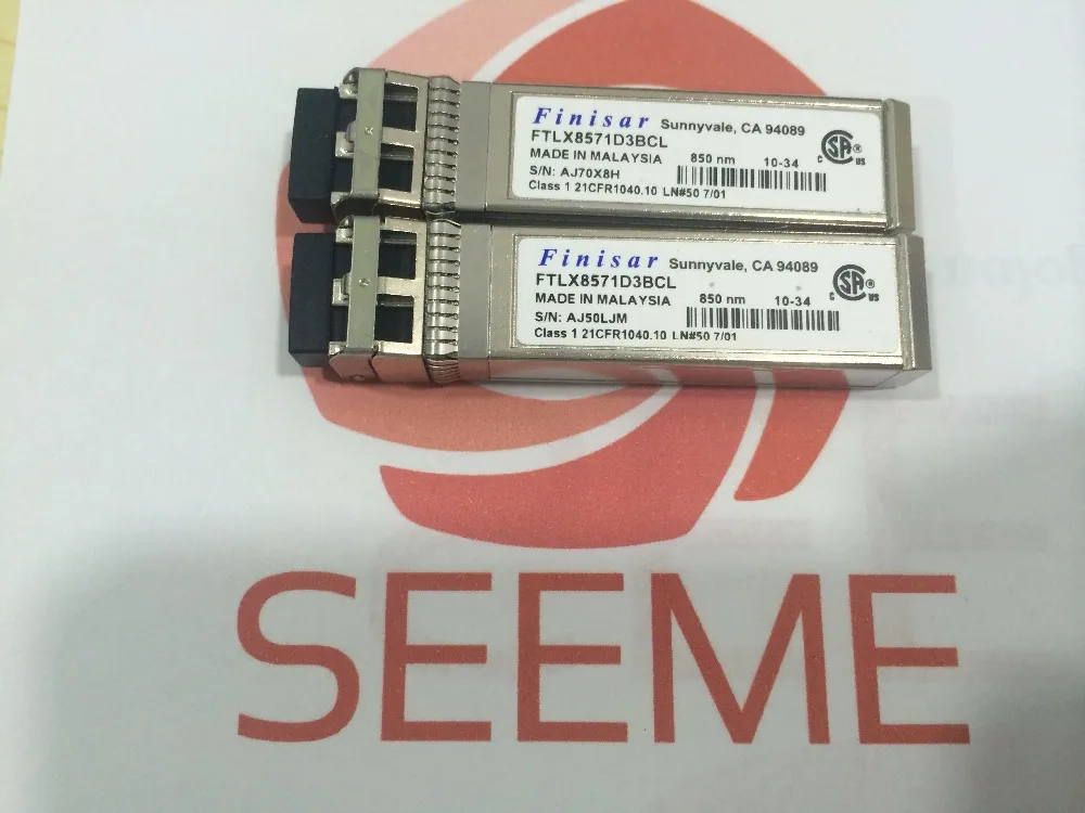 

Finisar FTLX8571D3BCL 10G 300M 850NM многомодовый модуль