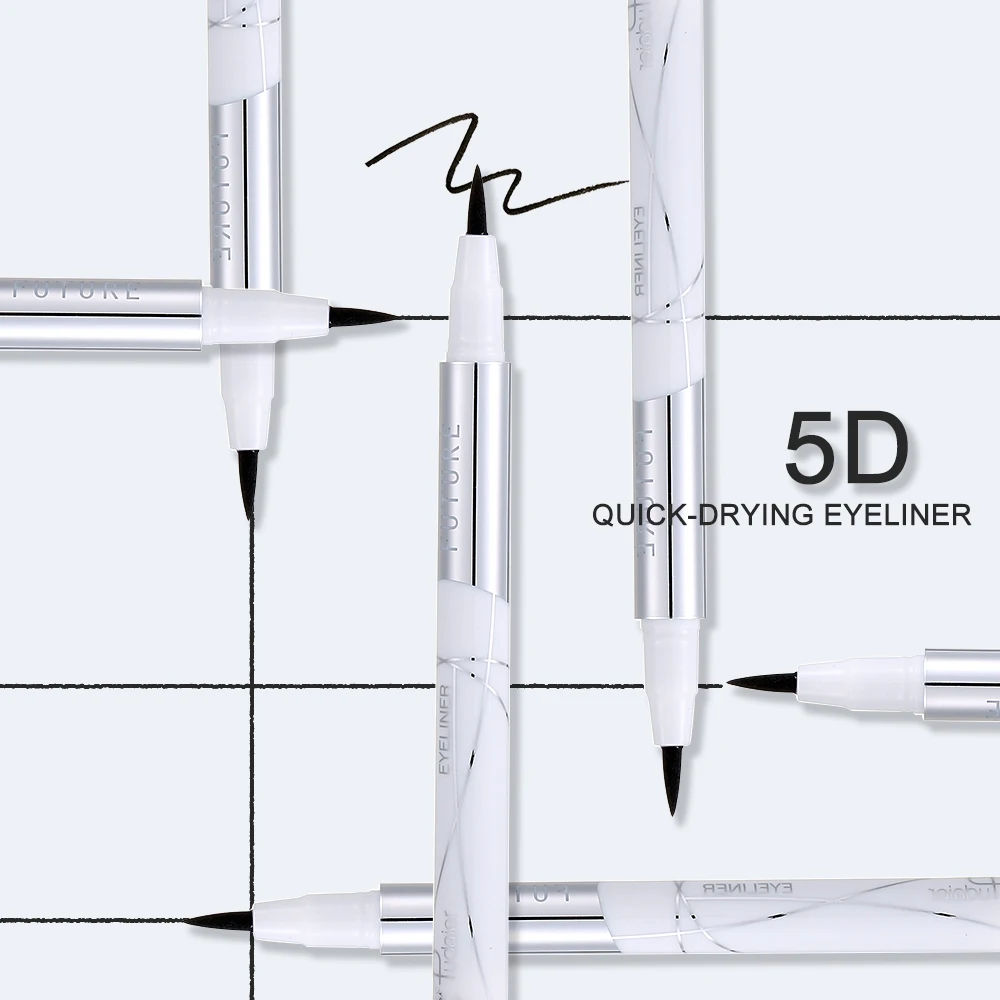 1 шт. черный водостойкий стойкий жидкий карандаш для подводки глаз