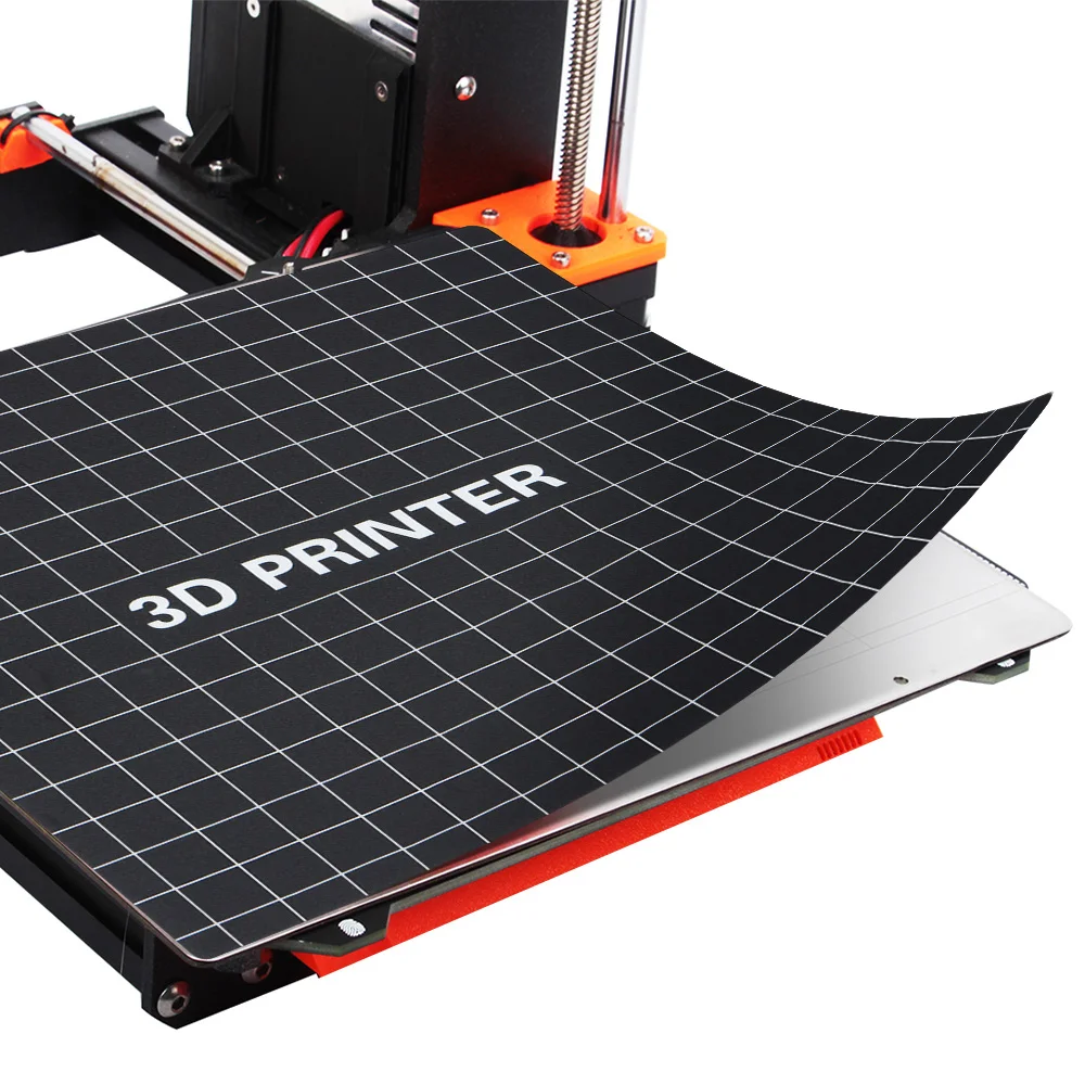 400*400 мм 3D сборки с печатной поверхностью heatкровать наклейка для платформы печати кровать лента лист для CR-10S 3d принтер аксессуары