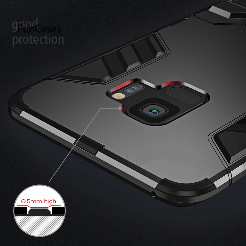 Армированный чехол для samsung Galaxy S10 S8 S9 плюс A7 A9 J8 A8 A6 J4 J6 плюс J7 J5 J3 A8S чехол для samsung примечание 9 8 5 чехол s