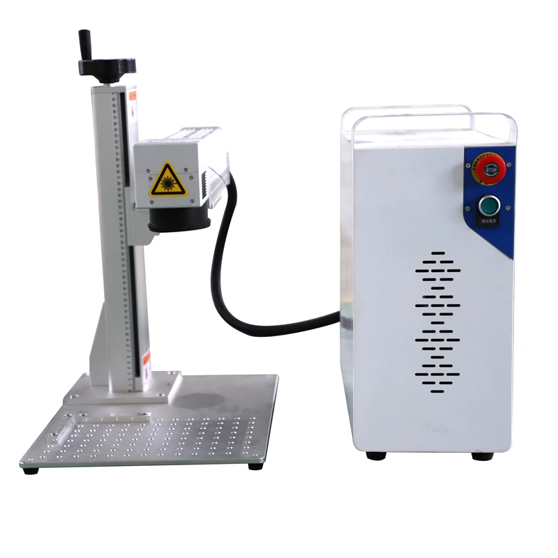 Бесплатная доставка 20 Вт волоконная лазерная маркировочная машина/лазерная