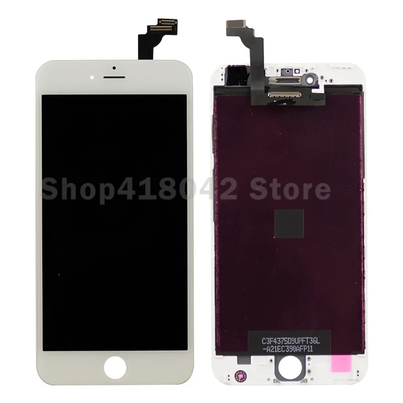 Для iPhone 6 Plus ЖК-дисплей Дисплей Сенсорный экран сборки + пены touch пена Камера