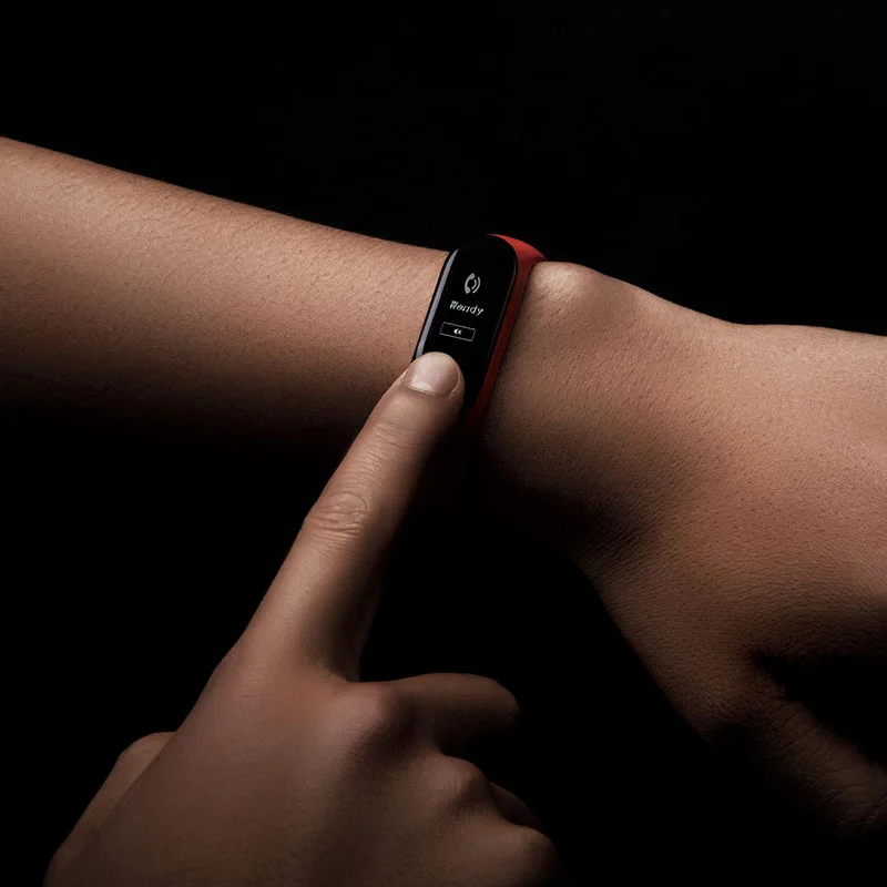 Оригинальный Смарт браслет Xiaomi Mi Band 3 5ATM водонепроницаемый с сенсорным OLED экраном