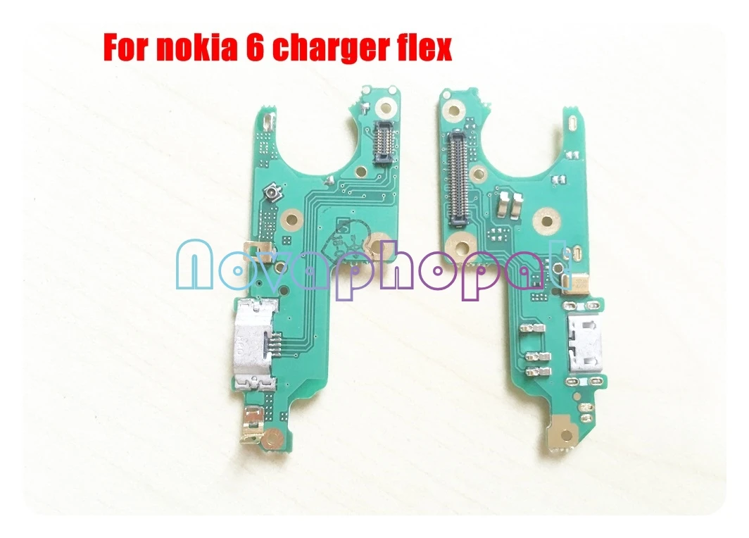 Novaphopat 10 шт./лот для Nokia 6 7 микро-разъем зарядного порта USB док-станция зарядное