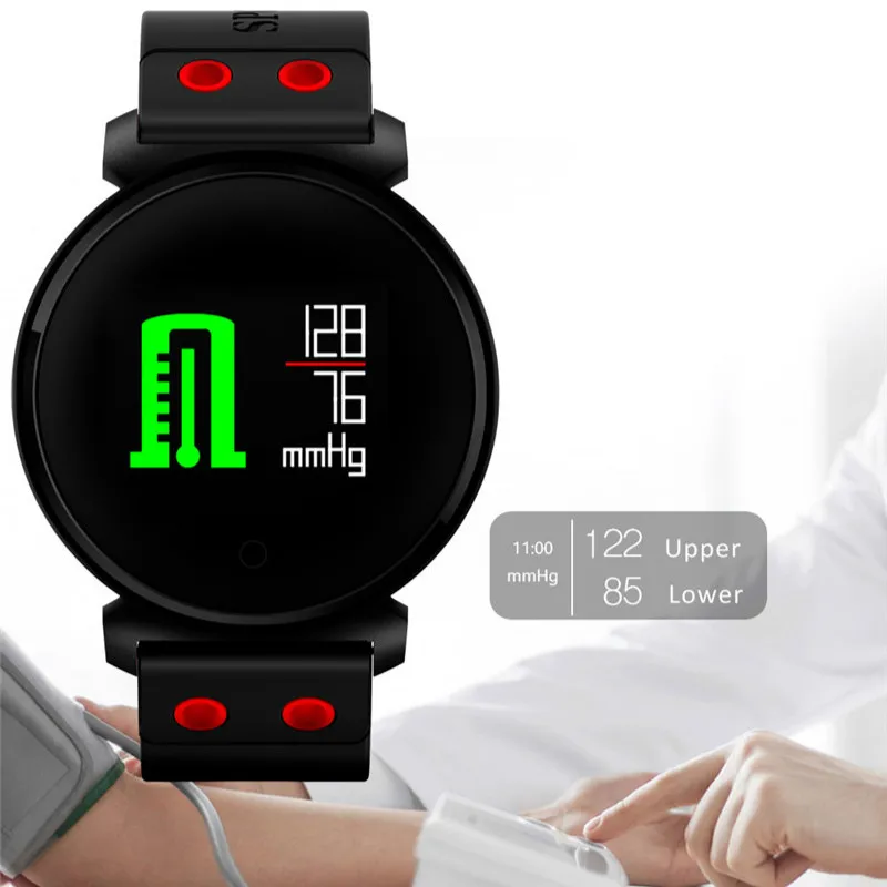 Лучшие Смарт часы оптический датчик сердечного ритма HR фитнес трекер активности