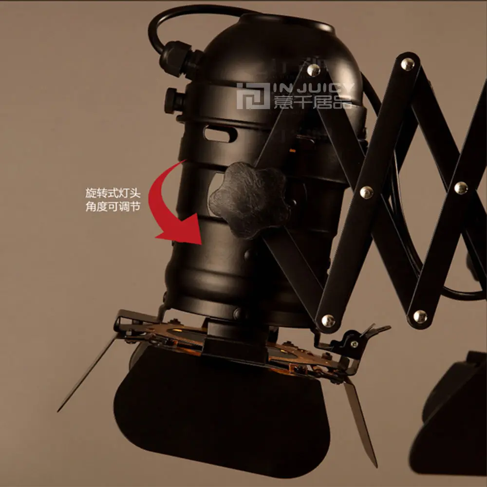 Потолочный светильник светодиодный железный ретро для кафе бара ресторана