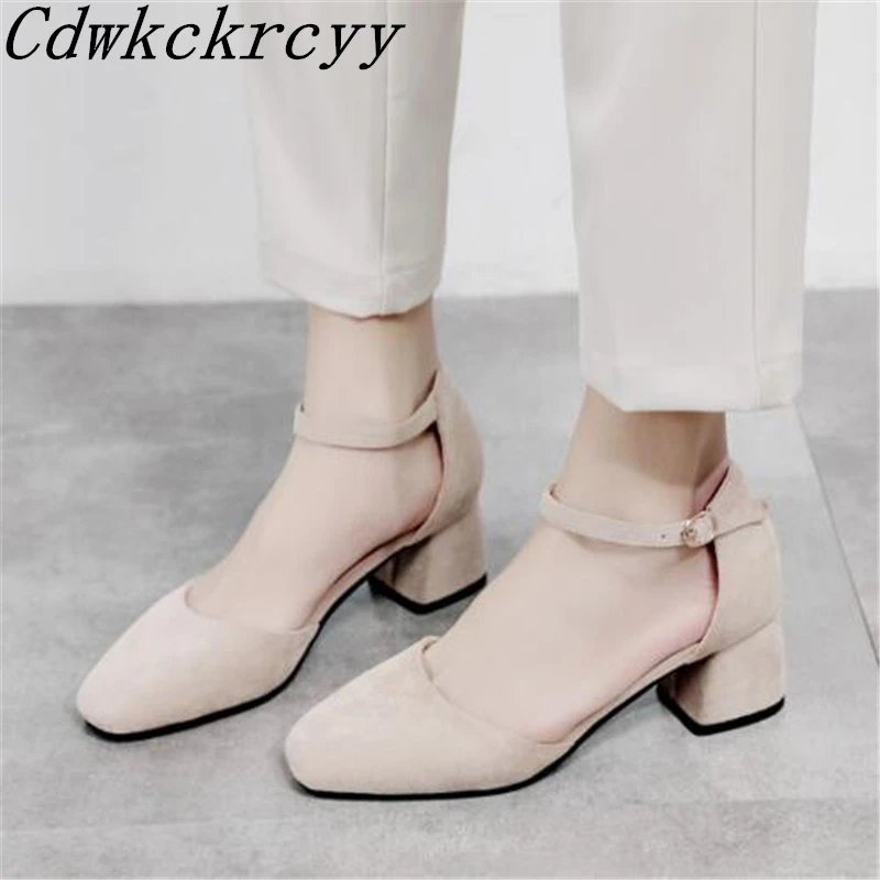 

Women sandals Summer New pattern fashion black Comfortable High-heeled Women sandals Simplicity temperament Student Sandals