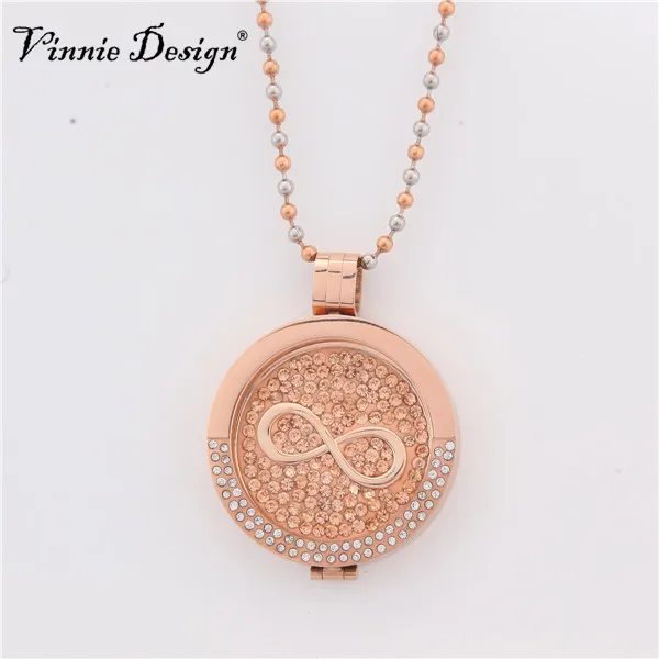 Винни дизайн ювелирные изделия из нержавеющей стали ожерелье с кулоном монета 33