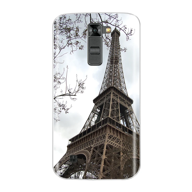 Чехол для телефона s, для LG K7 X210 X210DS, версия ЕС, мягкий силиконовый термополиуретановый Модный чехол с рисунком для LG K7, чехол