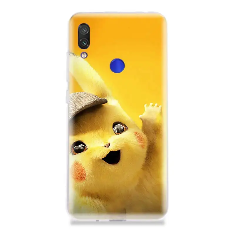 Уникальный чехол для телефона Pikachue Movie Xiao mi Red S2 Y3 Y2 Note 7 7S 6 5 Pro 4 4X Pocophone F1 9 8 A2 lite с