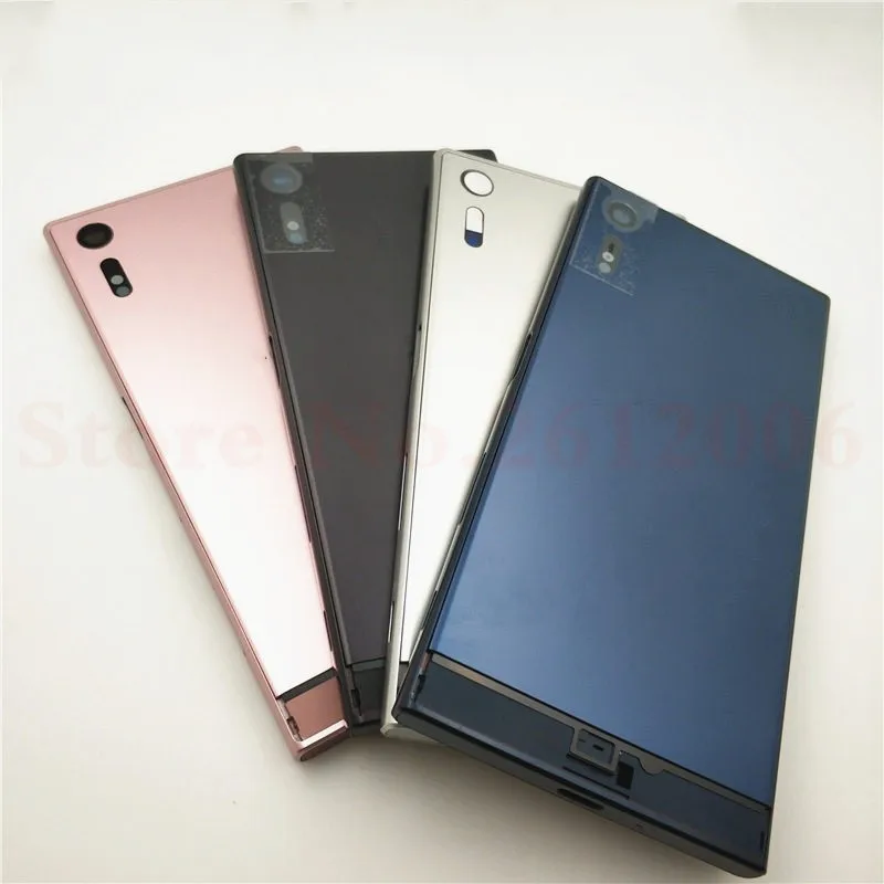 Оригинальная крышка батарейного отсека для Sony Xperia XZ F8332 F8331 задняя корпуса рамка с
