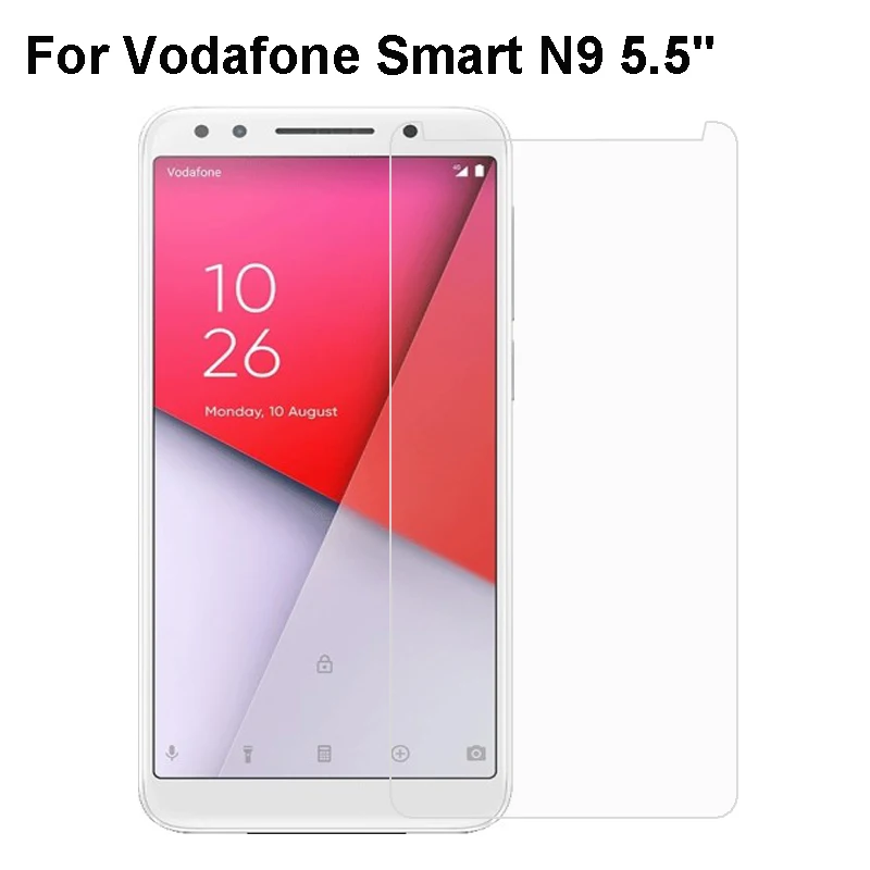 Vodafone Smart N9 защитная пленка из закаленного стекла Передняя для Защитная экрана