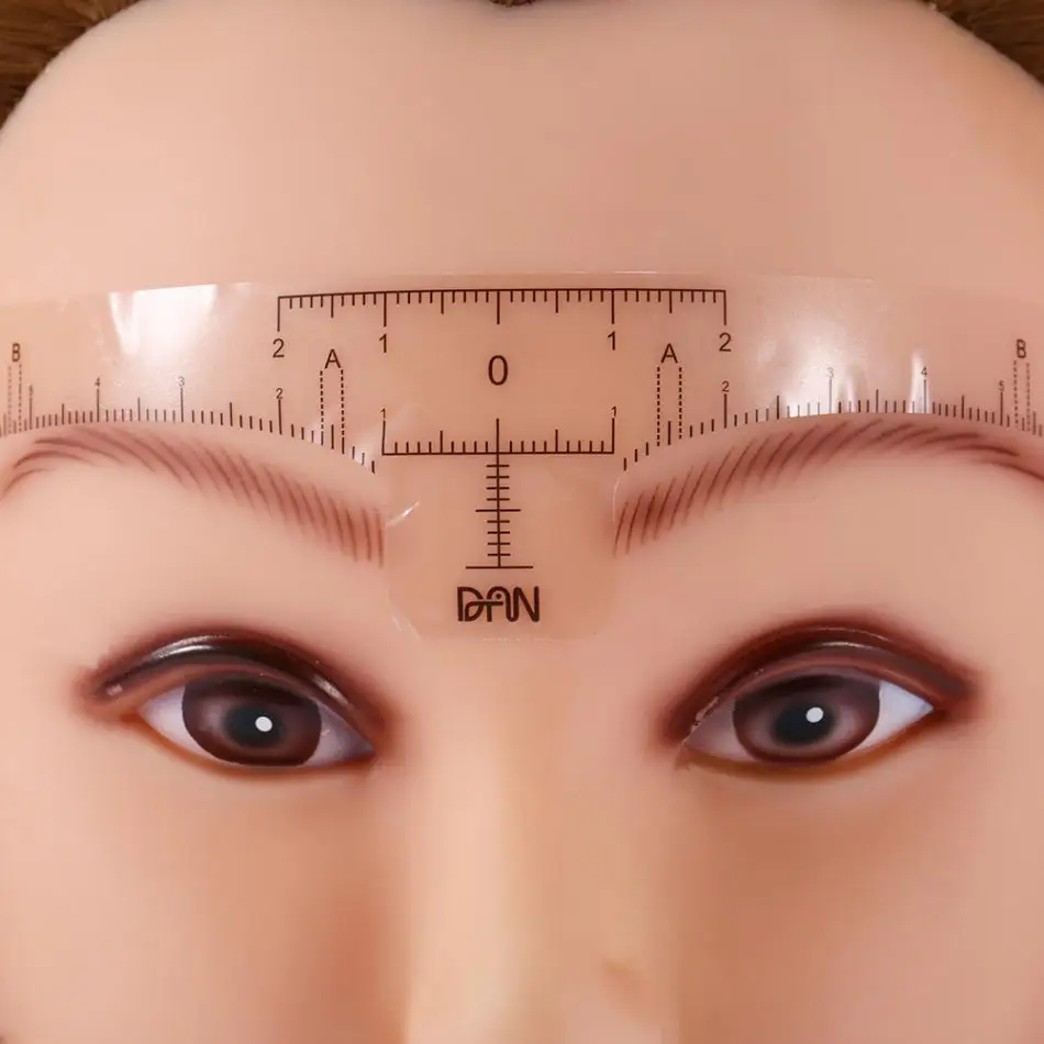 10 шт./компл. микроблейдинг линейка для бровей палка Перманентный макияж Tebori