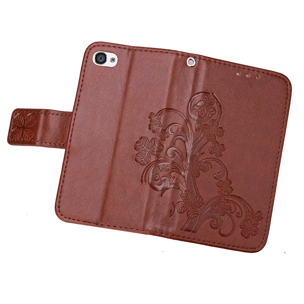 Кожаный чехол подставка с тиснением для iPhone 4|case for iphone|case iphone 4leather case |