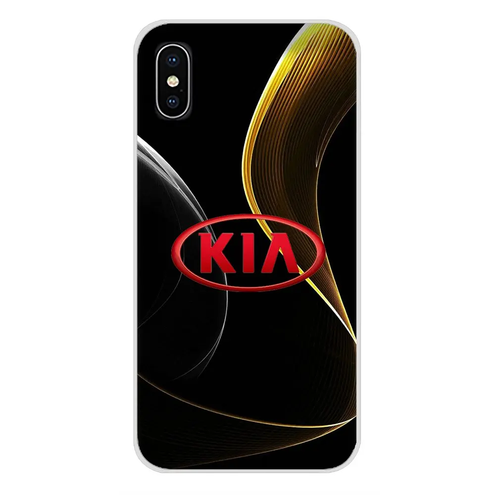 Автомобильные чехлы с логотипом Kia прозрачные из ТПУ для Nokia 2 3 5 6 8 9 230 3310 1 7 Plus LG Q6 X