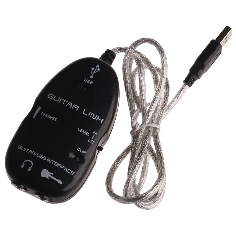 USB-кабель для электрогитары кабель подключения аудио MAC/PC MP3 запись XP продажа |