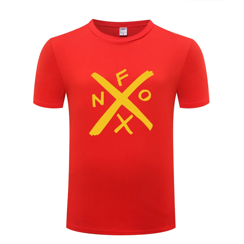 Музыка в стиле панк-рок NOFX печатных футболки для мужчин с коротким рукавом и