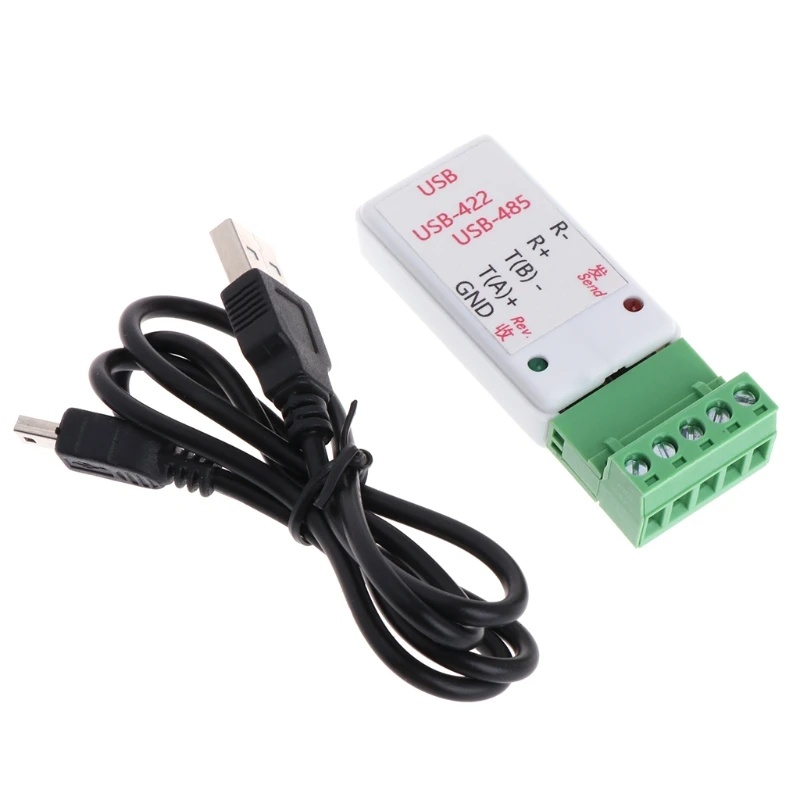 2 в 1 USB к RS422 и RS485 конвертер адаптер с поддержкой CH340T 64b Win7 Linux|Адаптеры AC/DC| |