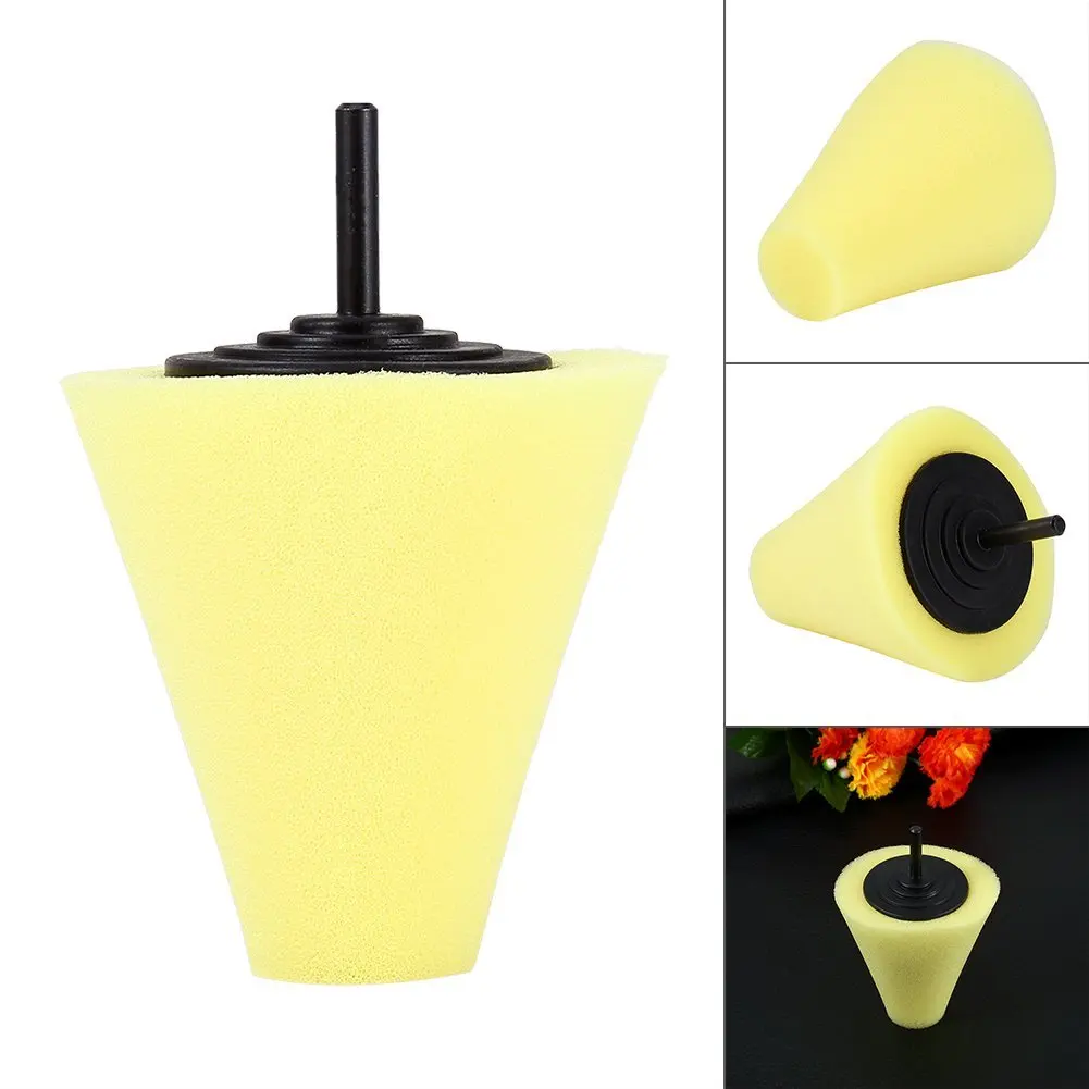 Полировальная губка для ступицы колеса стайлинга автомобиля 1 шт. полировальный