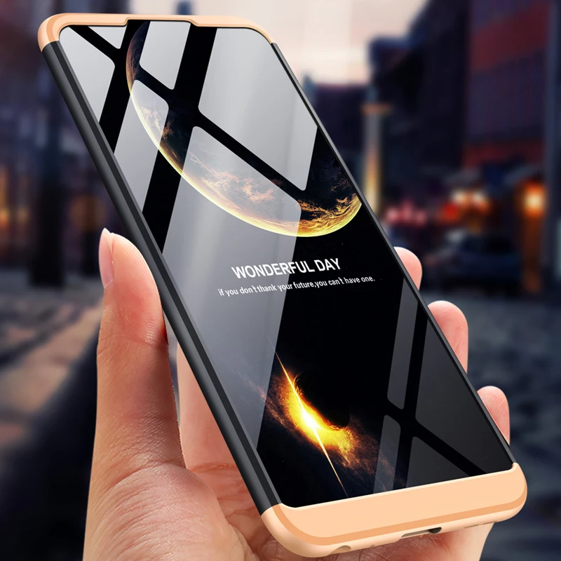 Luxury Hard Phone Case For ASUS Zenfone Max Pro M2 ZB631KL Back Cover 3 in 1 Matte Detachable Shockproof Protection Coque | Мобильные