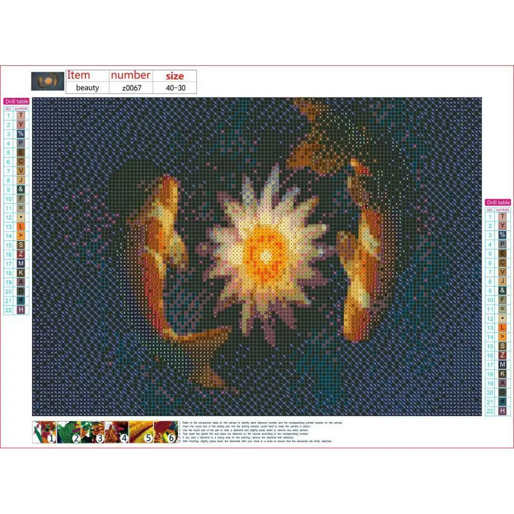 Фото DIY Multicolor Frameless Stick Drill Cross Stitch Artificial Diamond Drawing Fish Print Home Hotel etc Дом и сад DIY Multicolor Frameless Stick Drill Cross Stitch Artificial Diamond Drawing Fish Print Home Hotel etc Дом и сад